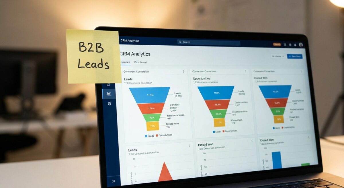 Аналитика лидов в B2B CRM-системе