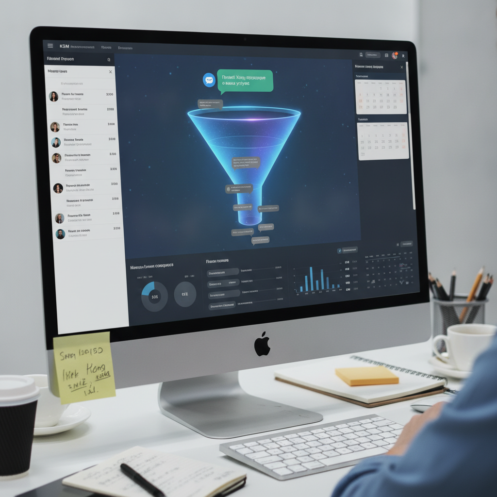 Виджет чатов мессенджеров в интерфейсе CRM