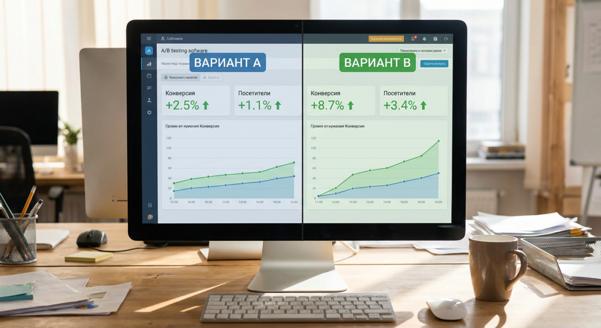 Интерфейс A/B тестирования