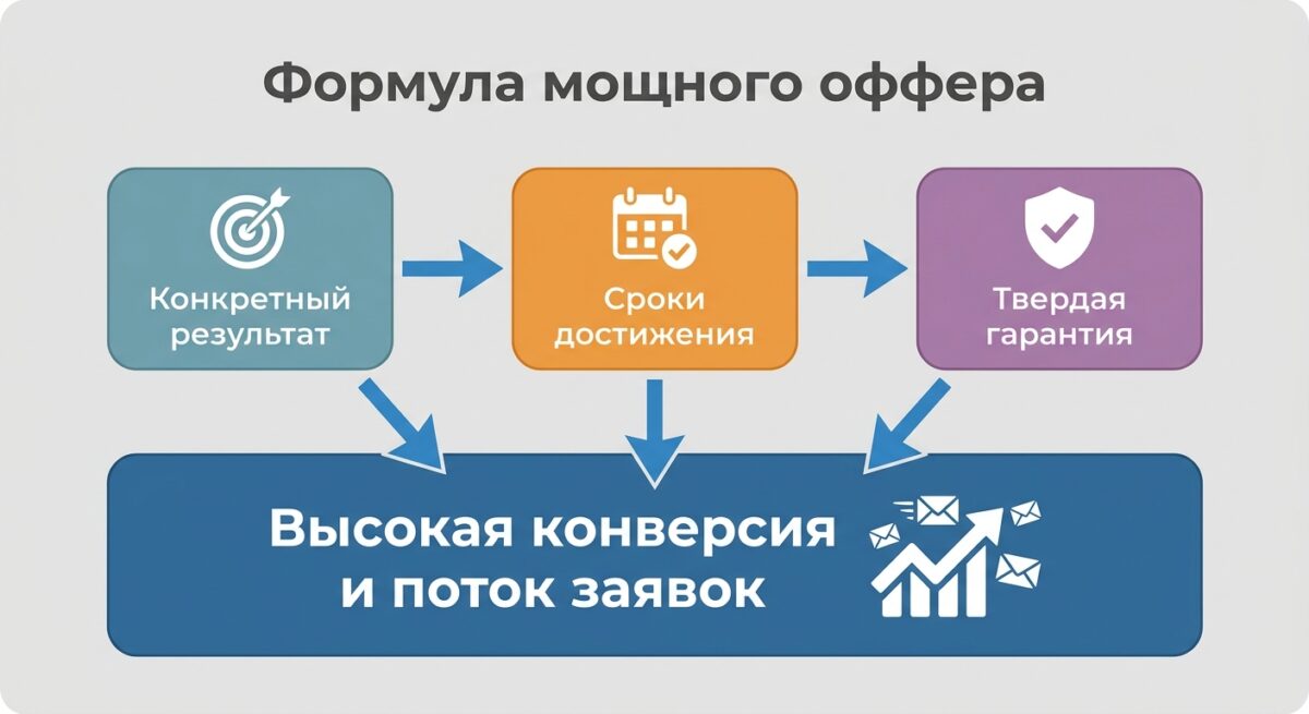 Структура идеального оффера для лидогенерации