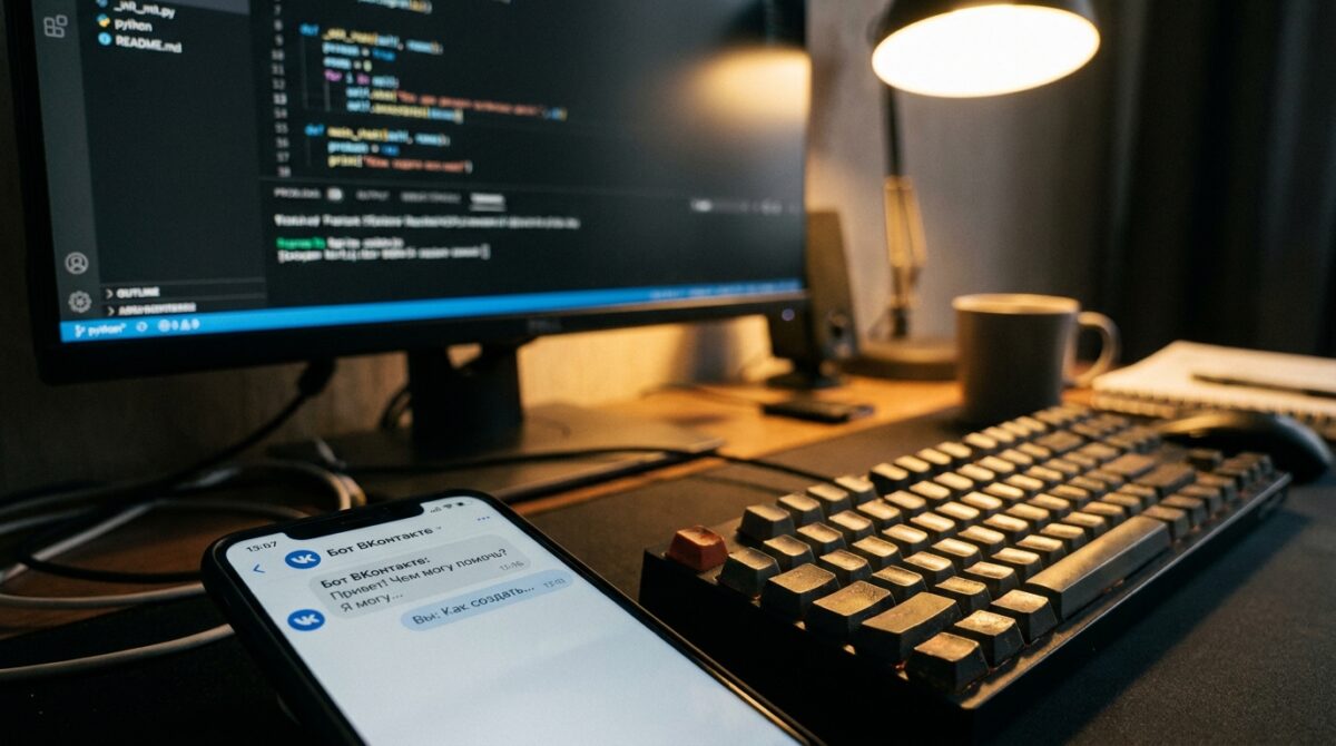 Разработка умного чат-бота ВКонтакте на Python