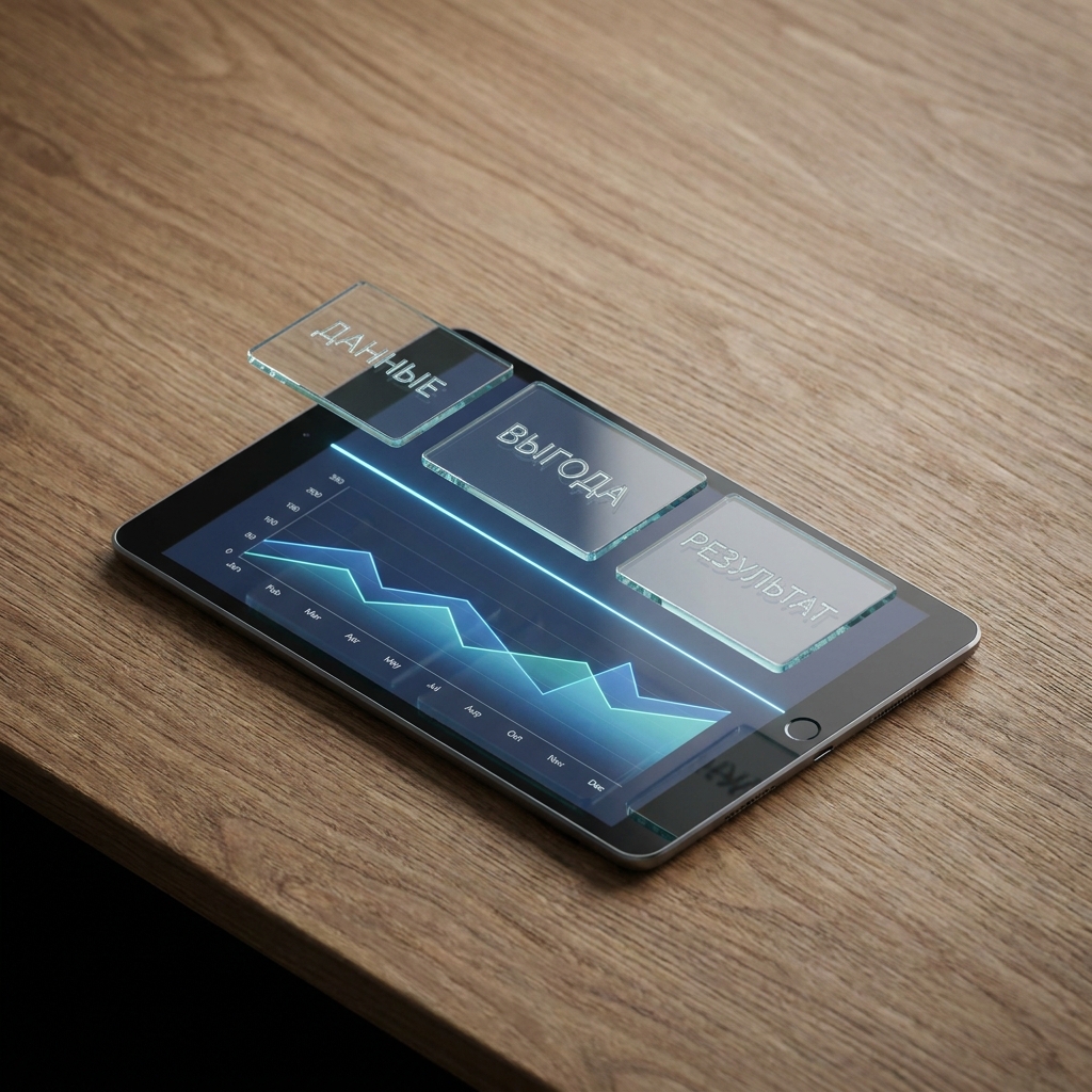 Схема ценности заполнения формы для клиента: данные, выгода, результат